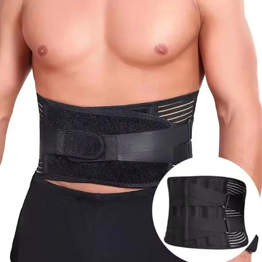Back Brace for Men & Women - Lower Back Support Belt for Sciatica, Bulging Disc & Pelvic Pain Relief - Adjustable Lumbar Support Peaceful Pleasures Health and Wellness