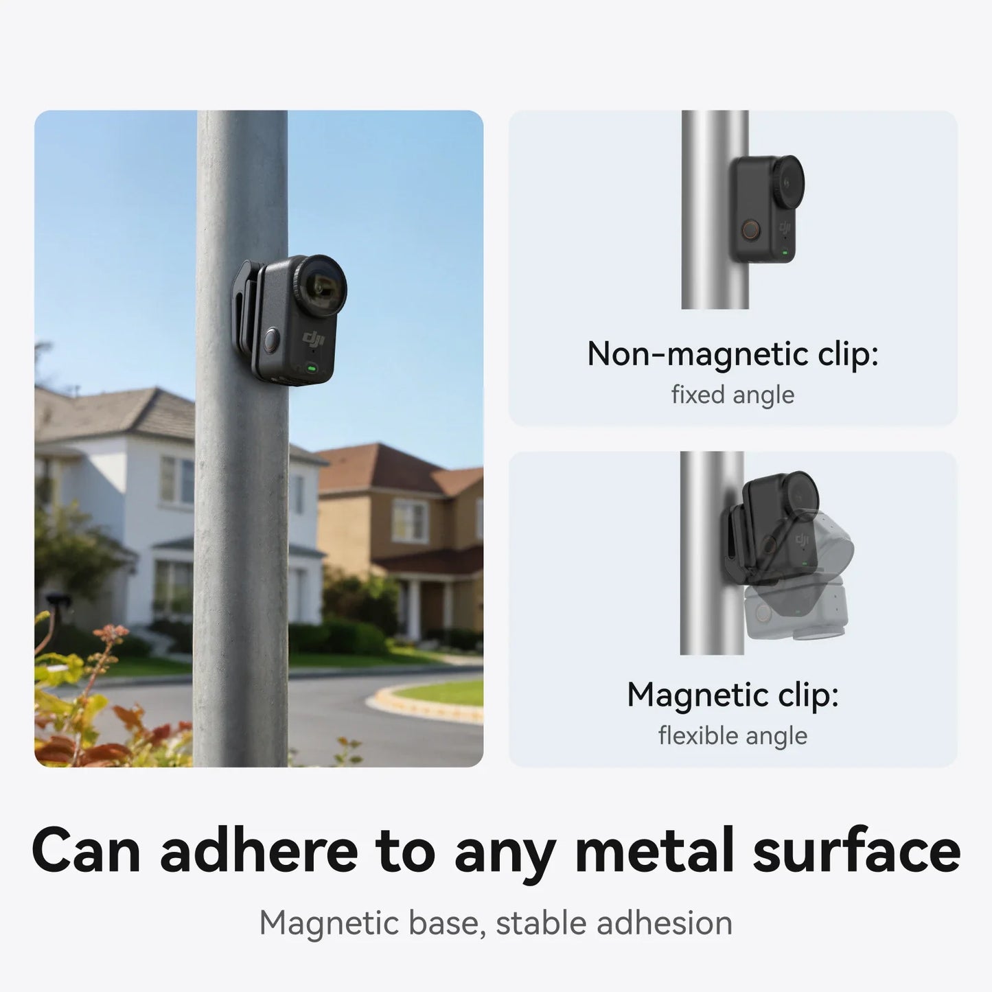 TELESIN Magnetic Brim Clip for DJI OSMO NANO | POV Mount