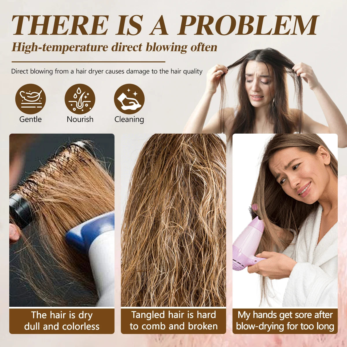 Hair Dryer Hat Drying Hat Quick Warm Air Bonnet Cap for Quick Drying & Styling Portable Energy-Efficient All Hair Types Peaceful Pleasures Health and Wellness