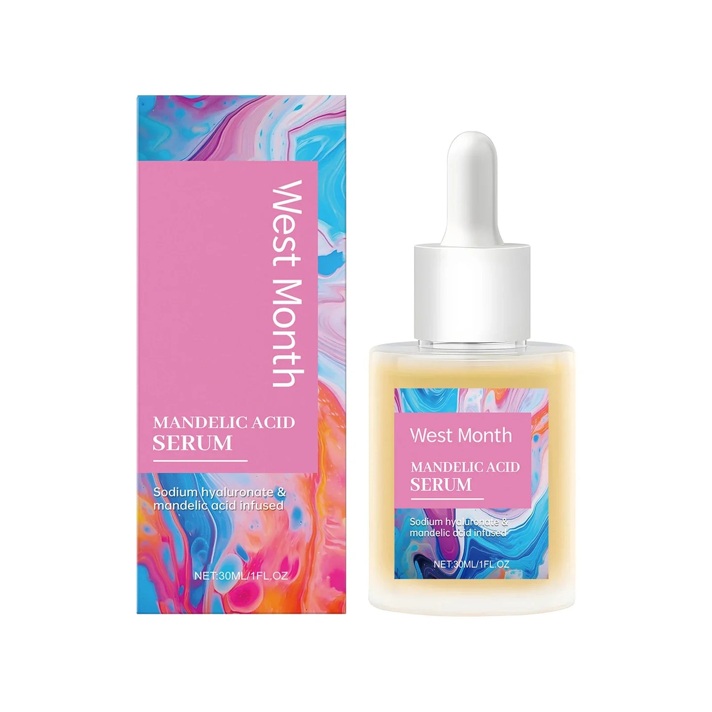 West Month Mandelic Acid Face Serum – Exfoliate & Glow 1 OZ