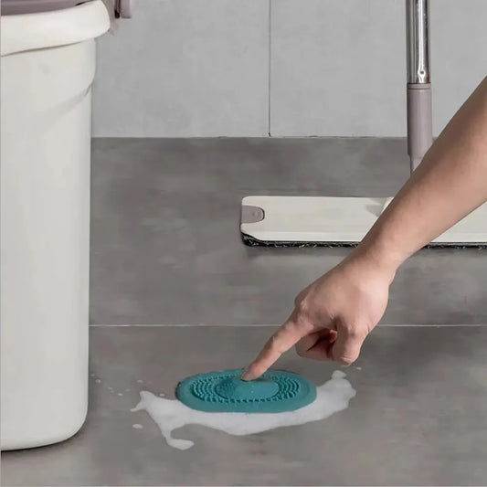 Silicone Anti-blocking Bathtub Plug Bathroom Floor Drain Shower Sink Peaceful Pleasures Health and Wellness