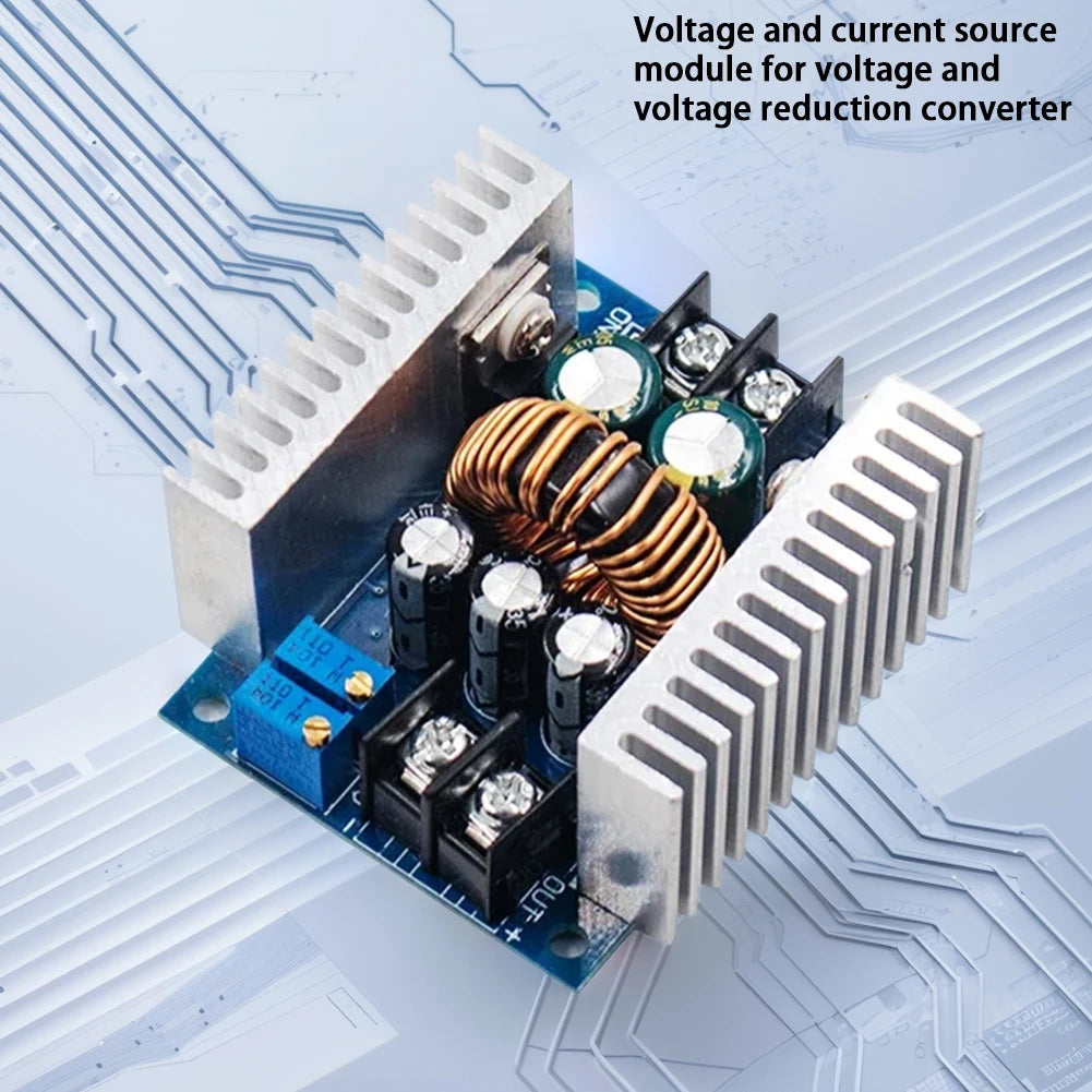 DC-DC Buck Converter 6-40V to 1.2-35V 300W 20A Step Down Module Peaceful Pleasures Health and Wellness