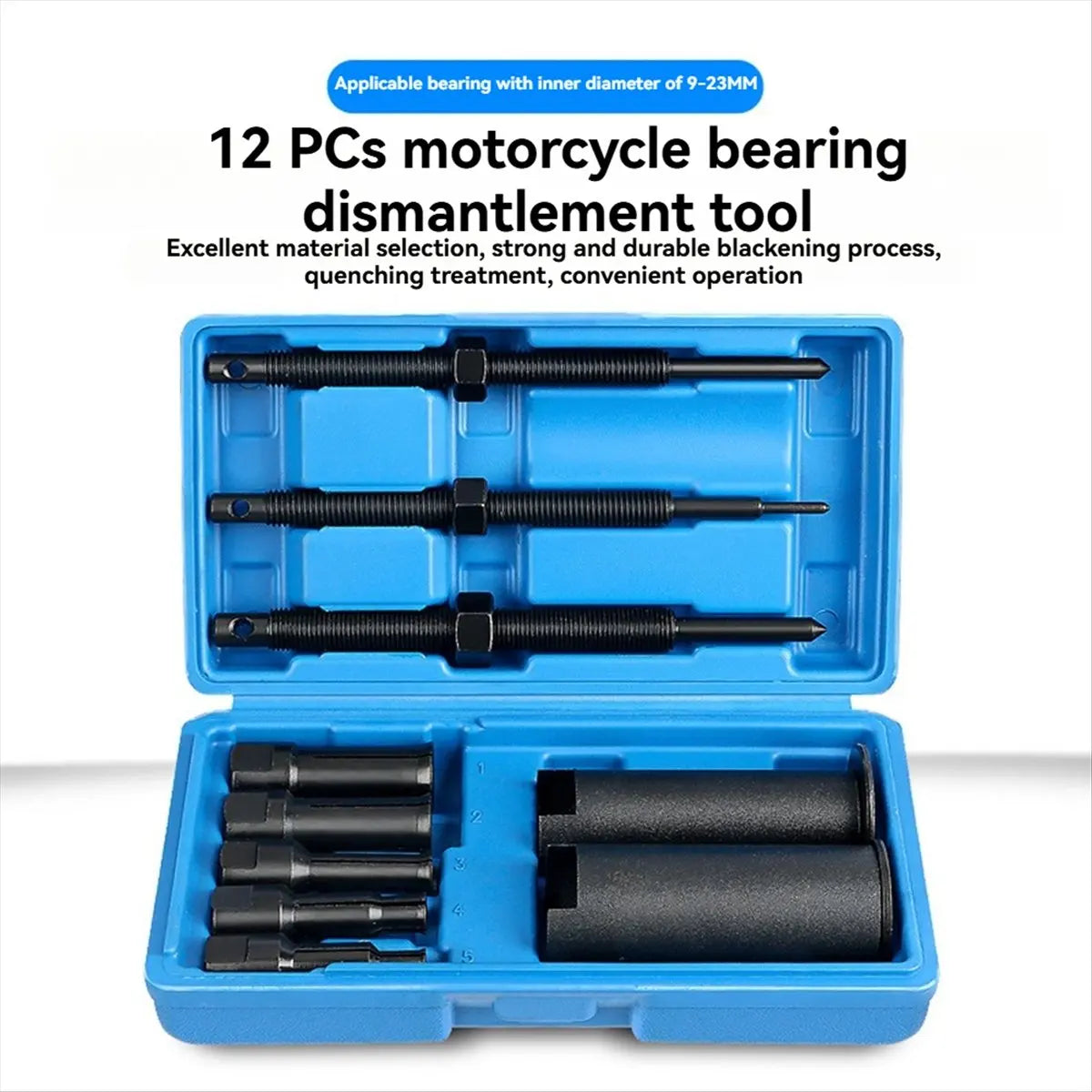 *ABDH Motorcycle Inner Bearing Removal Kit Inner Bearing Extractor Kit Motorcycle Box Removal Tool Bearing Removal Tool Peaceful Pleasures Health and Wellness