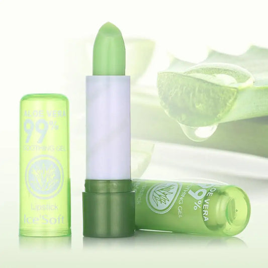 Aloe Vera Color-Changing Lip Balm – Moisturizing & Nourishing Color-Changing Lip Balm Oasis Select