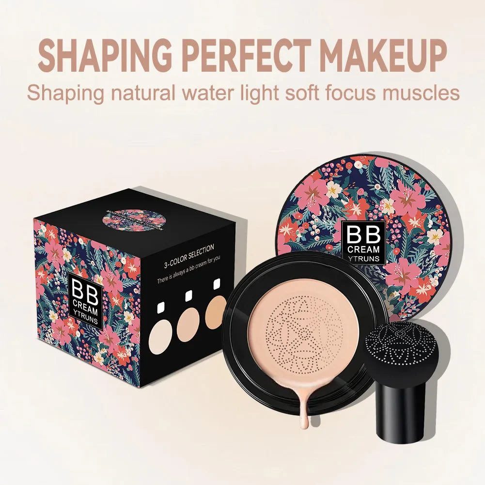 Mushroom Magic Air Cushion BB Cream – Dewy Full Coverage