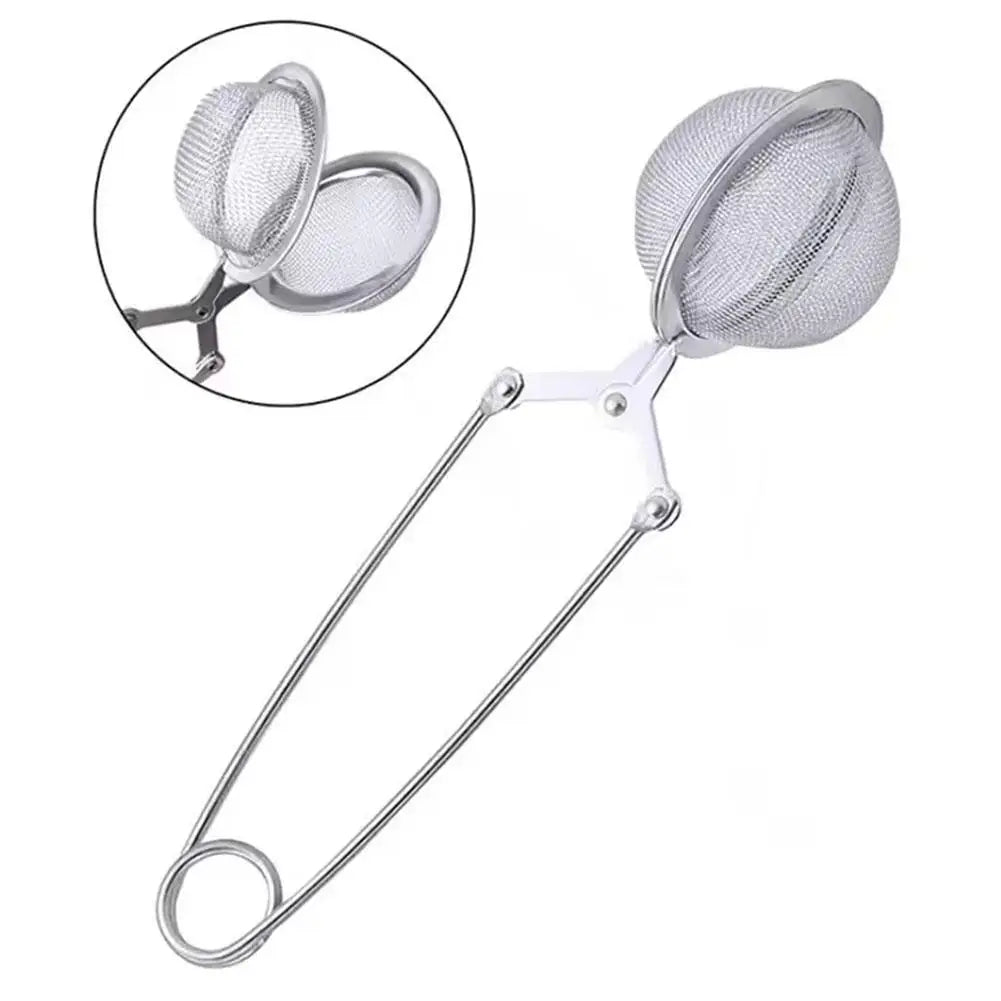 Stainless Steel Tea Ball Infuser for Straining Leaves Peaceful Pleasures Health and Wellness