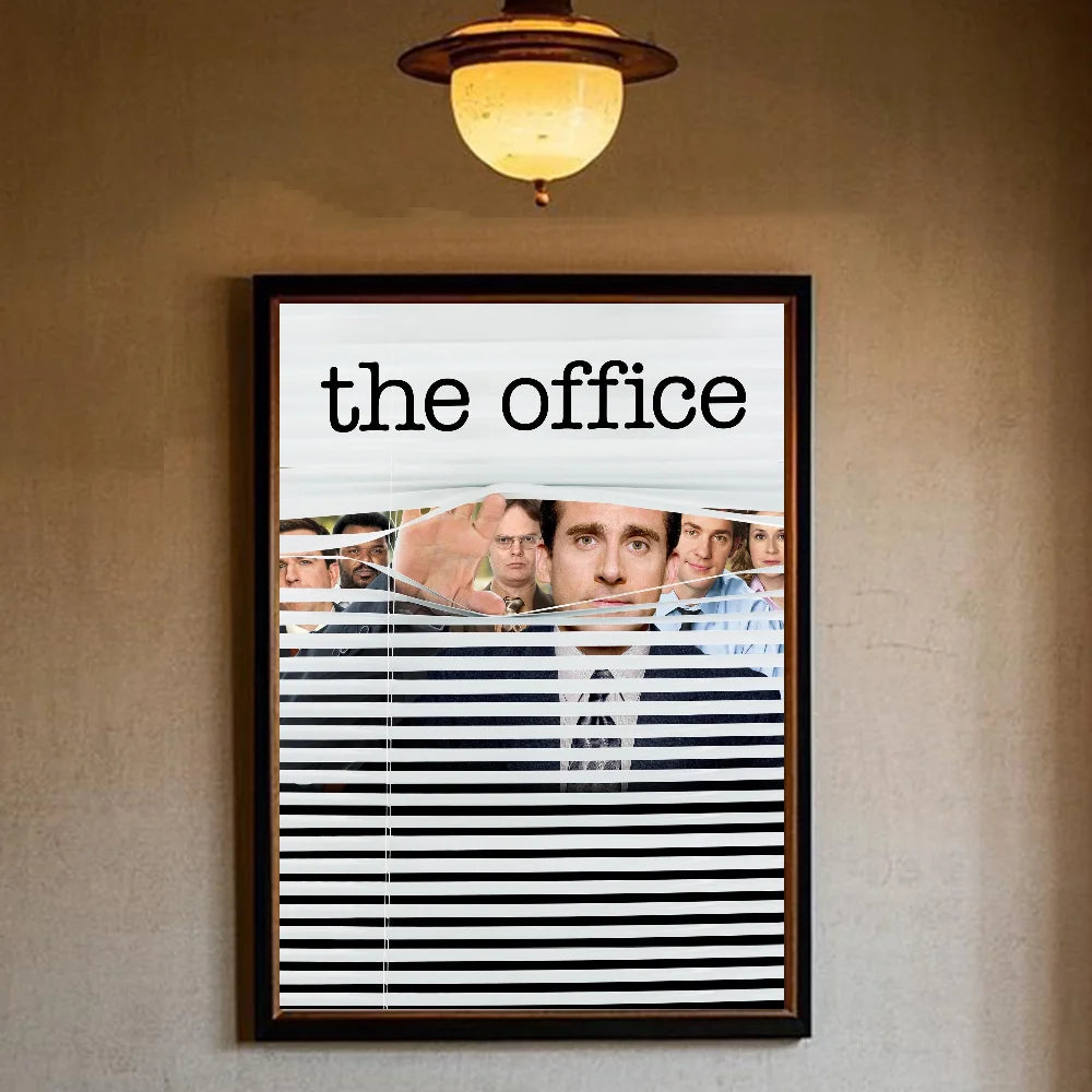 The O-Office TV series Poster HD art sticky wall waterproof home living room bedroom bar aesthetic decoration Peaceful Pleasures Health and Wellness z7 40X50cmNoframe