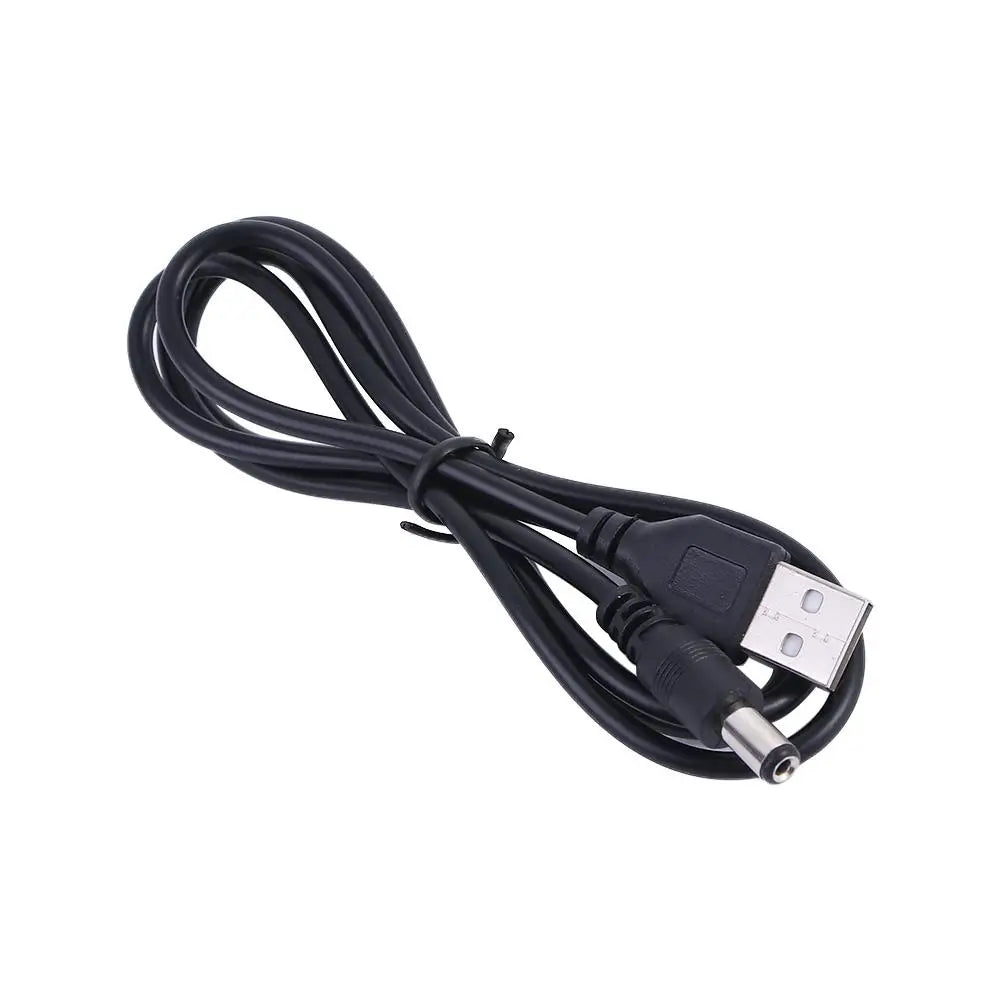 3.5mm Charging Cable USB Cables Adapter Cable Power Boost Line USB to DC 3.5mm Connector Cable 5.5*2.1mm Power Charger Cable Peaceful Pleasures Health and Wellness