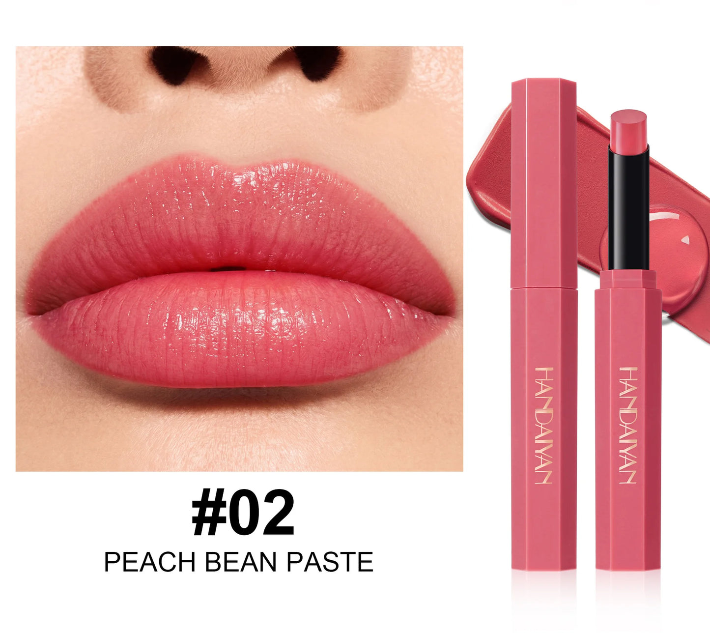Sparkling Grapefruit Matte Lipstick – Waterproof & Moisturizing