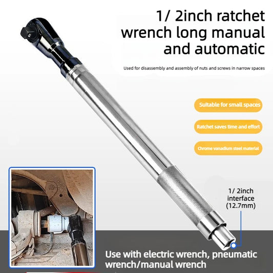 Professional Heavy Duty 1/2" Drive Offset Impact Ratchet Wrench Extension for Mechanics Peaceful Pleasures Health and Wellness