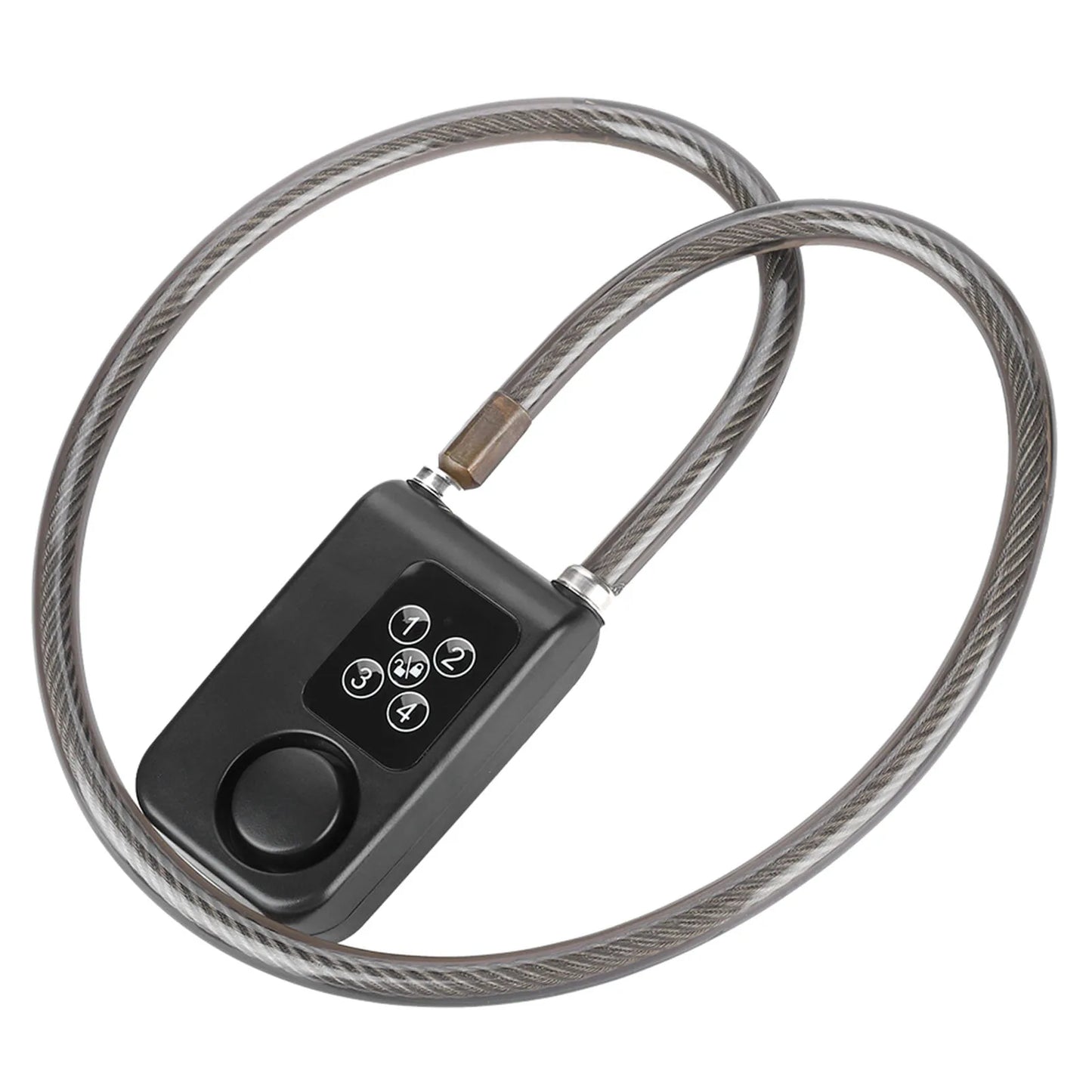 110dB Smart Waterproof Password Alarm Bicycle Lock | IP44