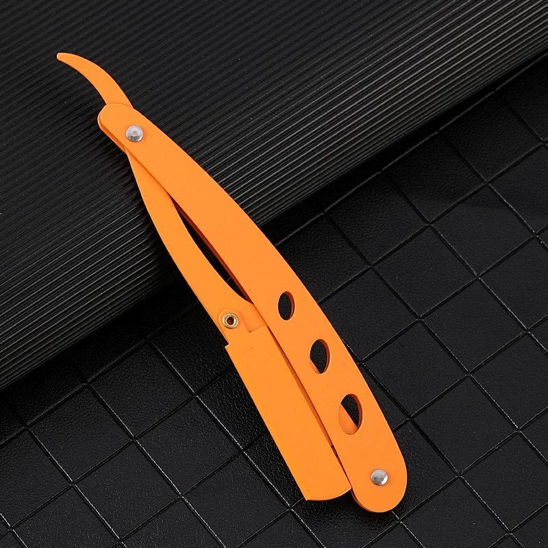 Foldable Straight Razor – Men's Manual Barber Shaving Tool