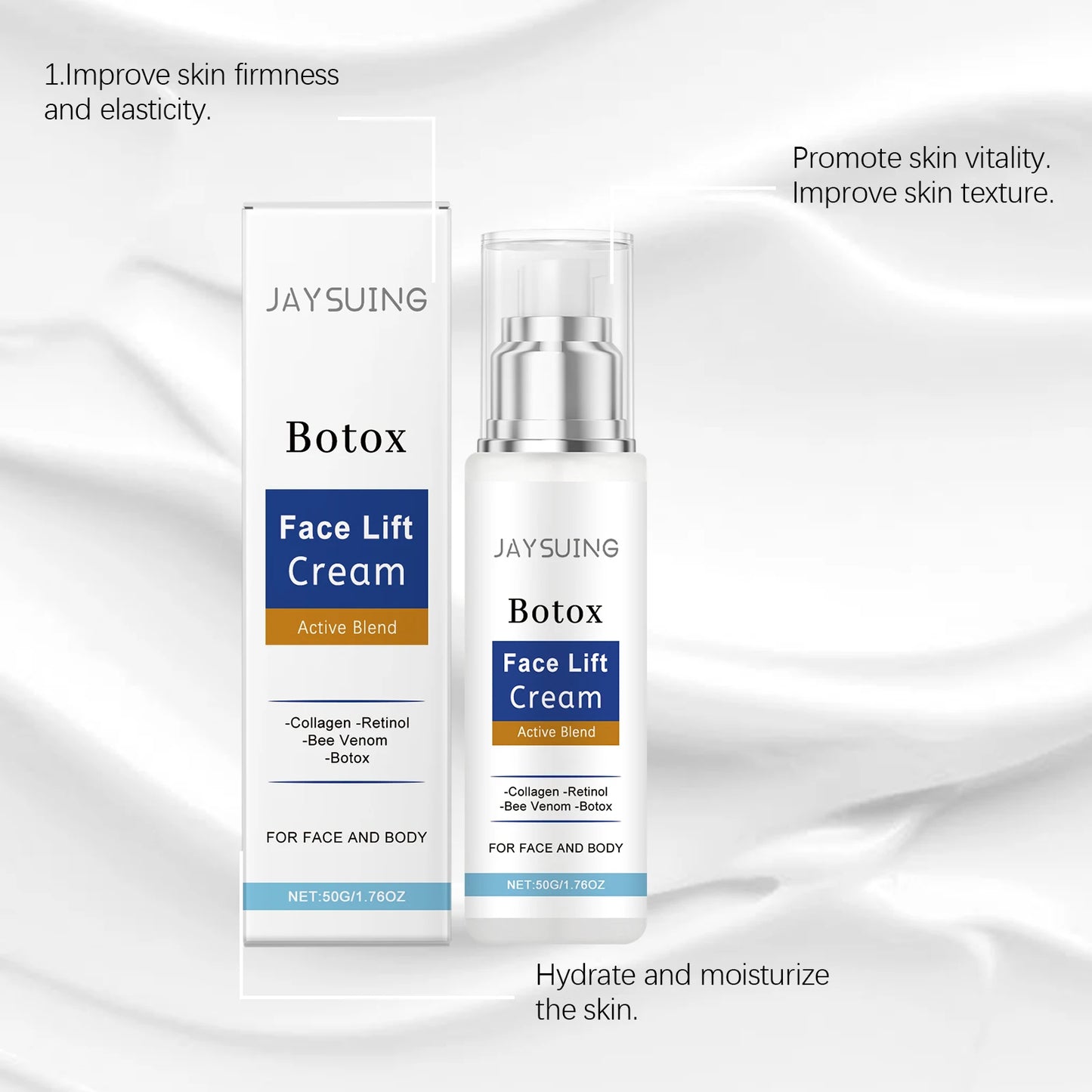 Firming Lift Moisturizer Collagen Infused Revitalizing Hydration Relieves Dry Skin Lightweight Bouncy Non Greasy Cream Peaceful Pleasures Health and Wellness