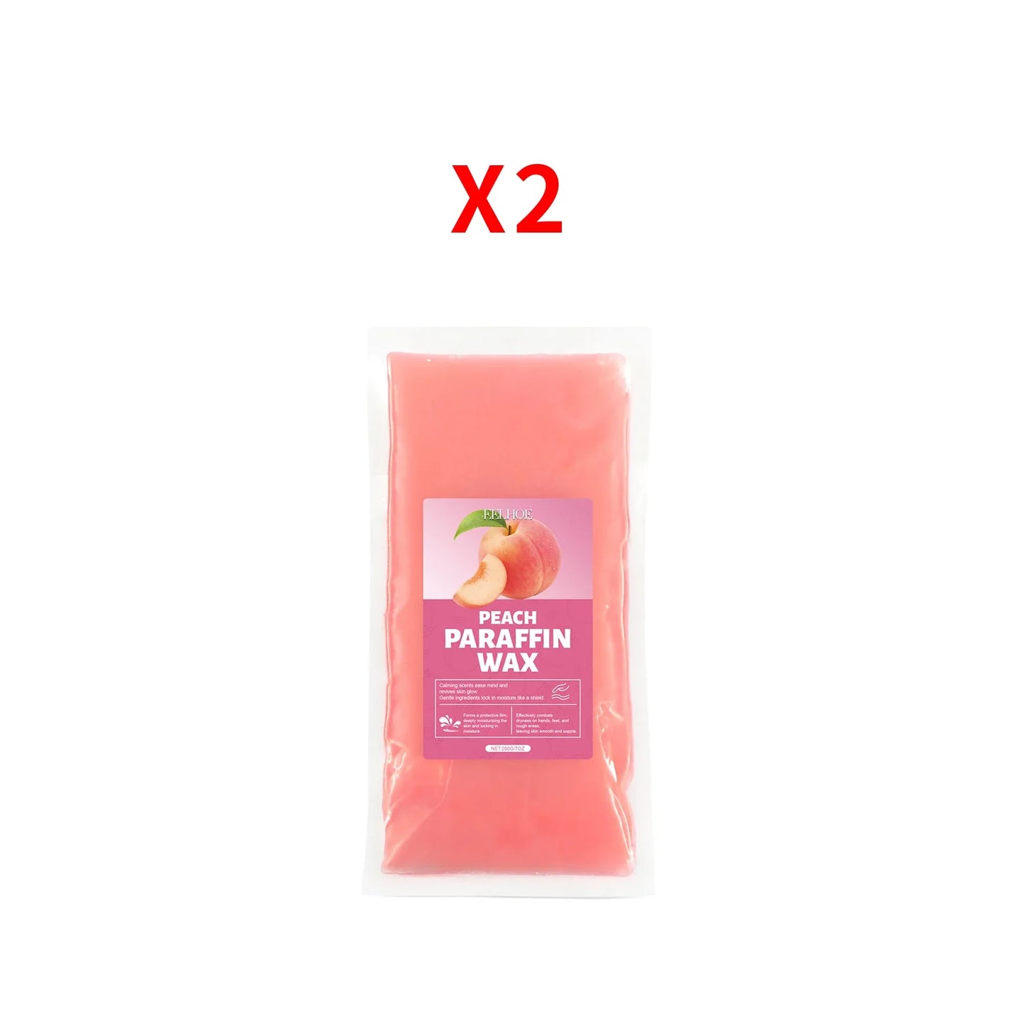 Eelhoe Peach Paraffin Hand & Foot Wax Mask – Moisturizing Spa