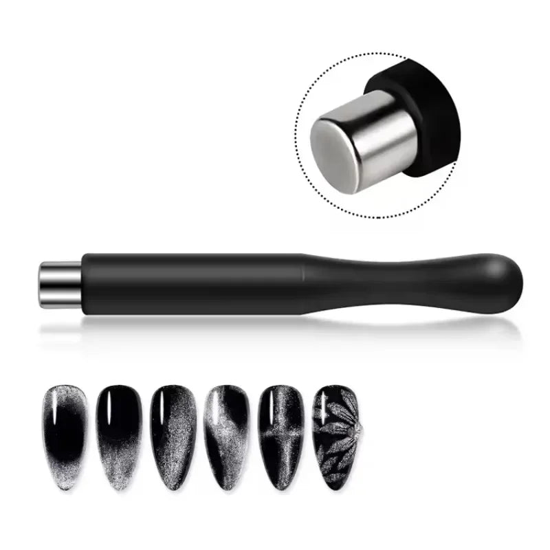 Multi-Function Magnet Tool, 3D French Line Strip, Cat Eyes Magnet for Nail Gel Polish, Strong Magnet Strip Peaceful Pleasures Health and Wellness