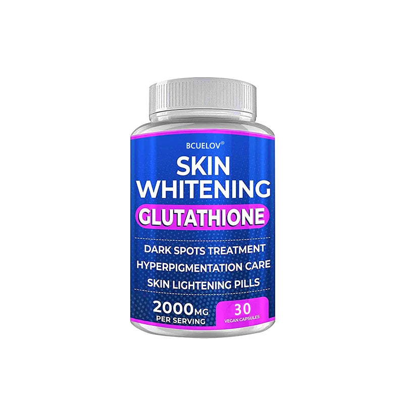 Glutathione Skin Brightening Pills 2000mg – Turmeric Bearberry