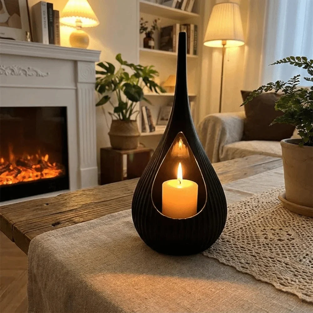 3D Printed Teardrop Cone Candle & Incense Holder | Wedding Decor