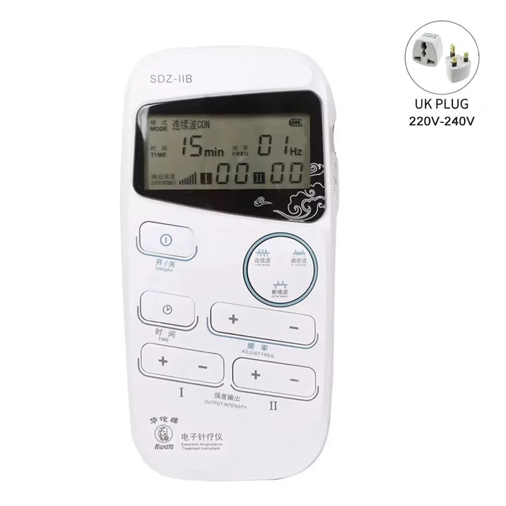 VamsLuna EMS Electroacupuncture Muscle Stimulator 2-Channel