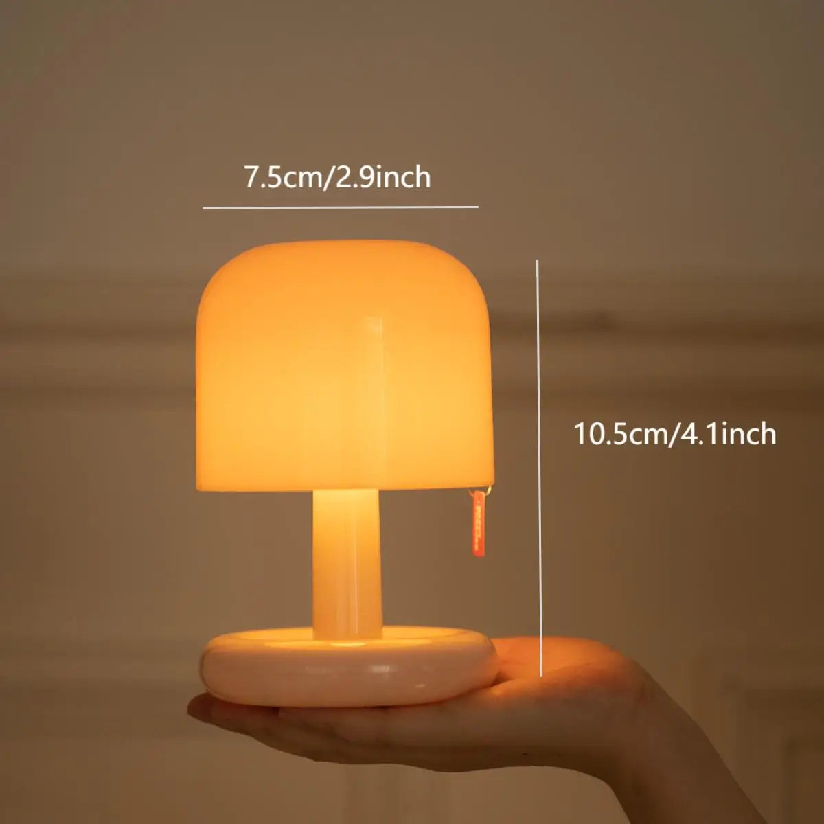 Mini Sunset Night Lamp Desktop Creative USB Rechargeable Ins Mushroom Style Led Night Light for Coffee Bar Home Decor Bedroom Peaceful Pleasures Health and Wellness Default Title