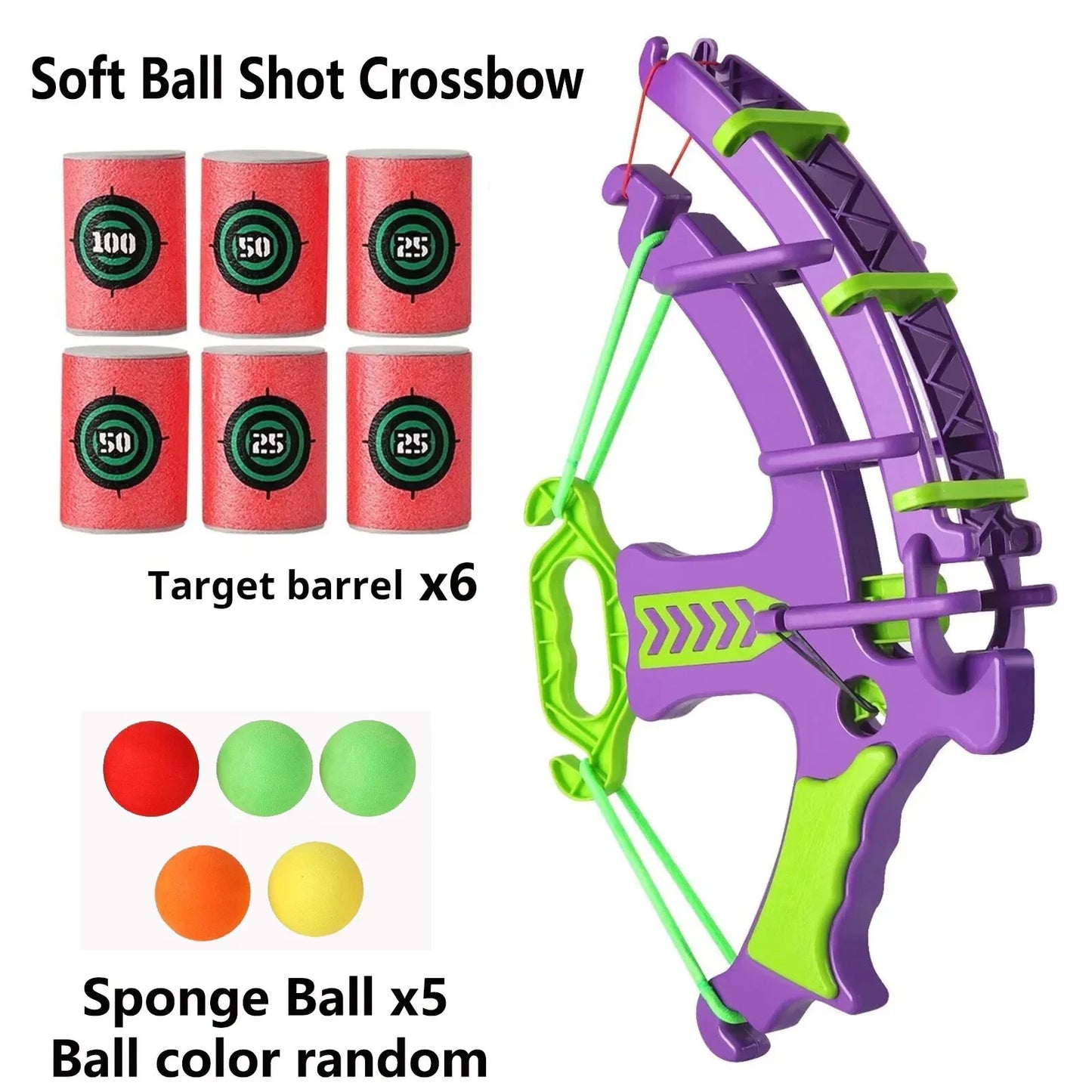 Soft Bullet Target Practice Toy for Kids – Outdoor Shooting Game