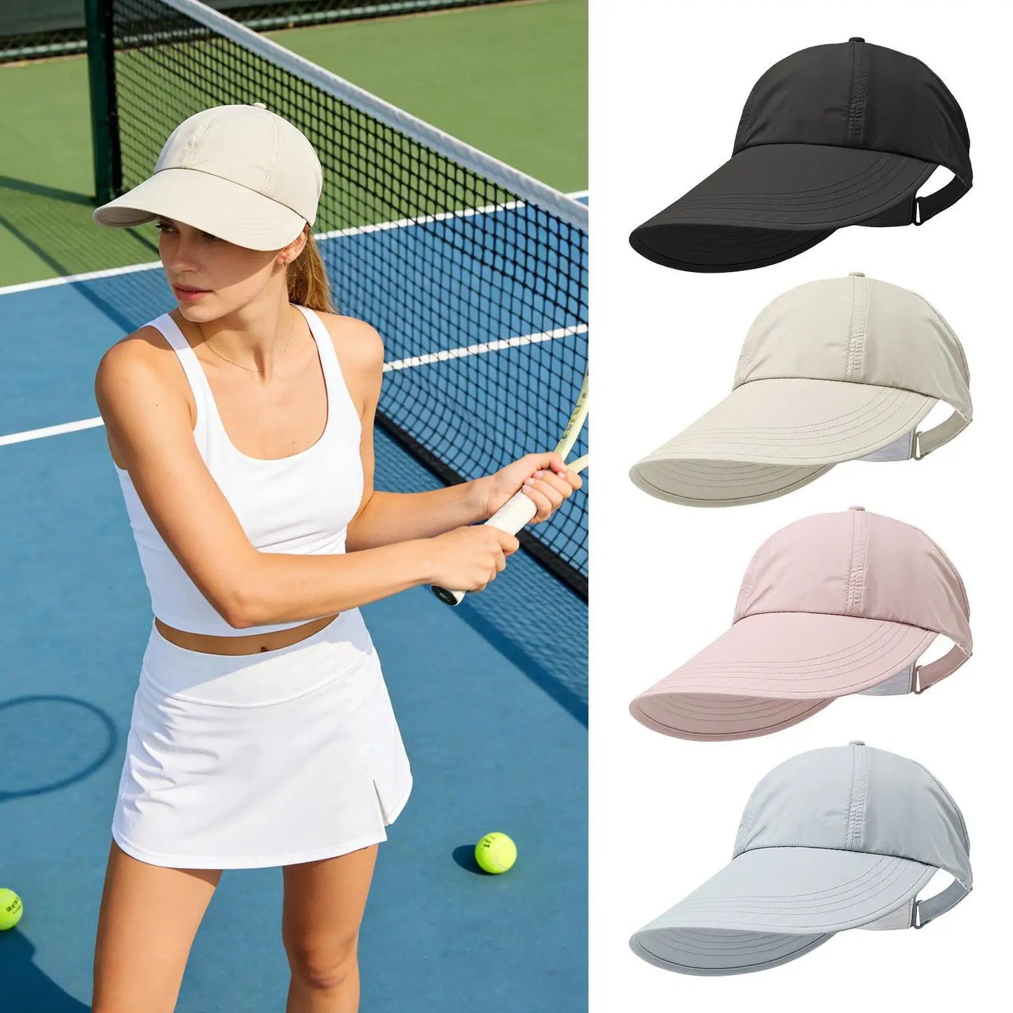 Wide Brim Sun Hat | UV Protection, Breathable & Adjustable