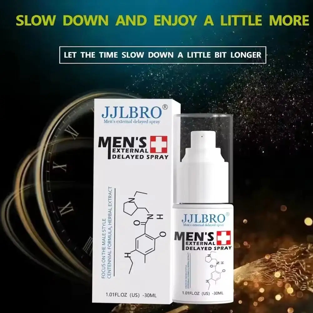 1/2/3PCS Men's Delay Spray Long Lasting Effective Delay Seven Times A Night Energy Massage Spray Peaceful Pleasures Health and Wellness