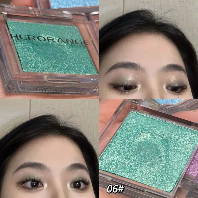 HERORANGE Matte Glitter Cream Eyeshadow | Waterproof, 8 Shades