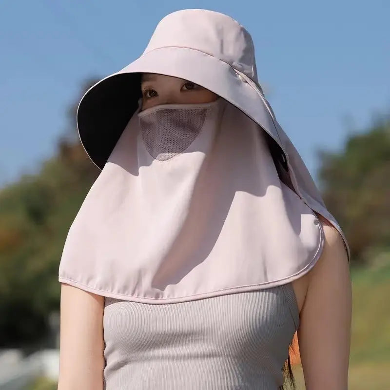 Wide Brim UV Sun Hat – Lightweight Breathable Beach Hat