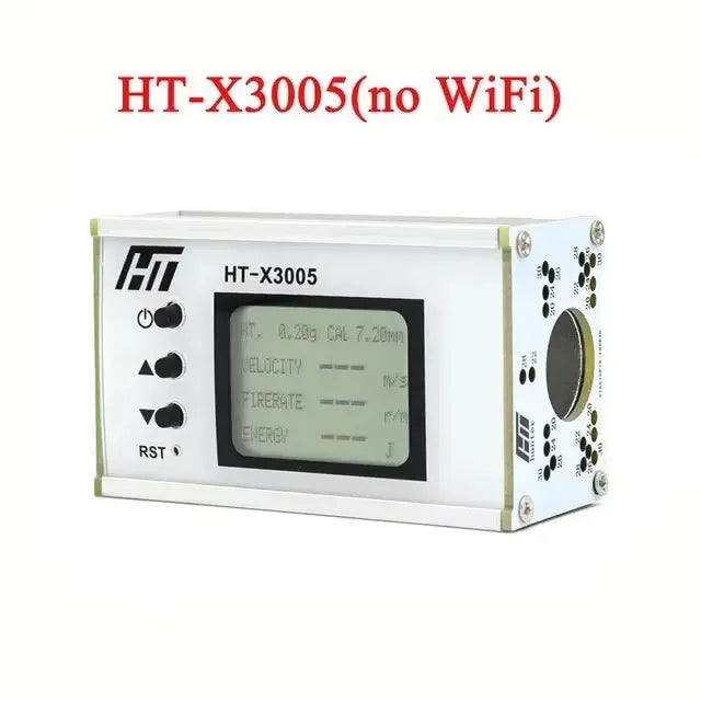 Shooting Speed Meter Ball Velocity Energy Measurement Shooting Chronograph Bullet Speed Tester with Backlight LCD Peaceful Pleasures Health and Wellness X3005(no WiFi) 1