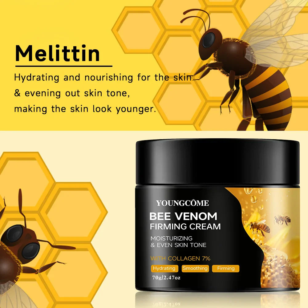 YOUNGCOME Bee Venom Face & Neck Firming Cream – All Skin Types
