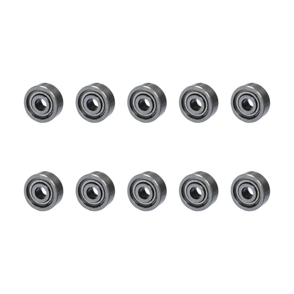 10pcs Roller Skate Bearings 3x10x4mm 623zz Roller Skate Wheel Bearings Carbon Steel Silent Ball Bearing Deep Groove for Scooter Peaceful Pleasures Health and Wellness as show