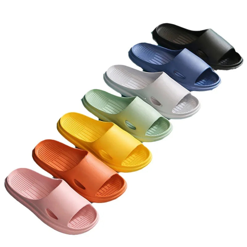 Non Slip Slides Lightweight Open Toe Quick Dry Slippers For Indoor Outdoor Bathroom Beach Summer Indoor Outdoor Eva Slippers Peaceful Pleasures Health and Wellness