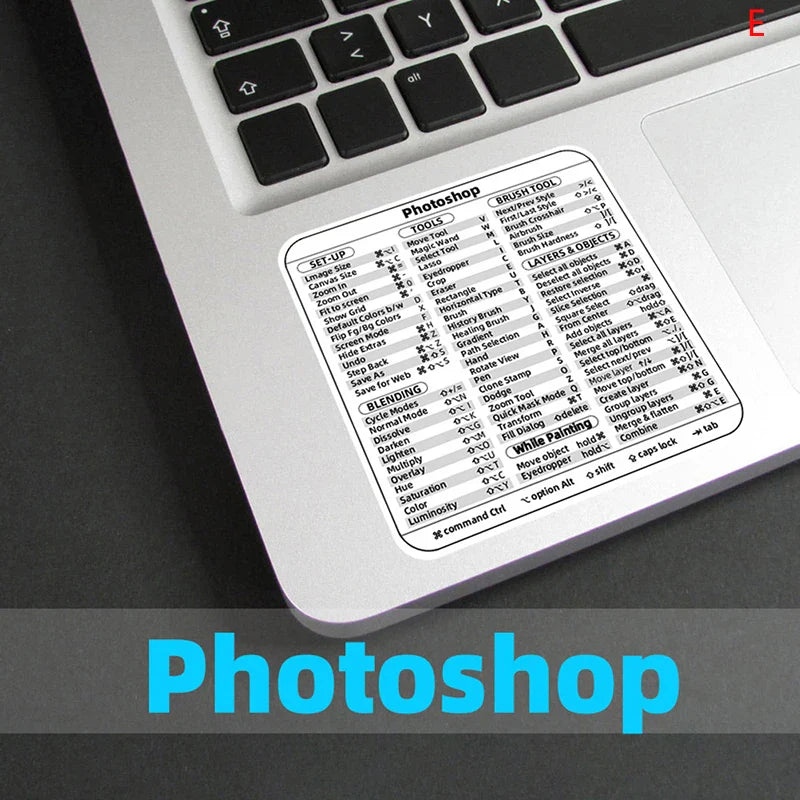 Windows PC Keyboard Shortcut Sticker – 14 Styles | PVC