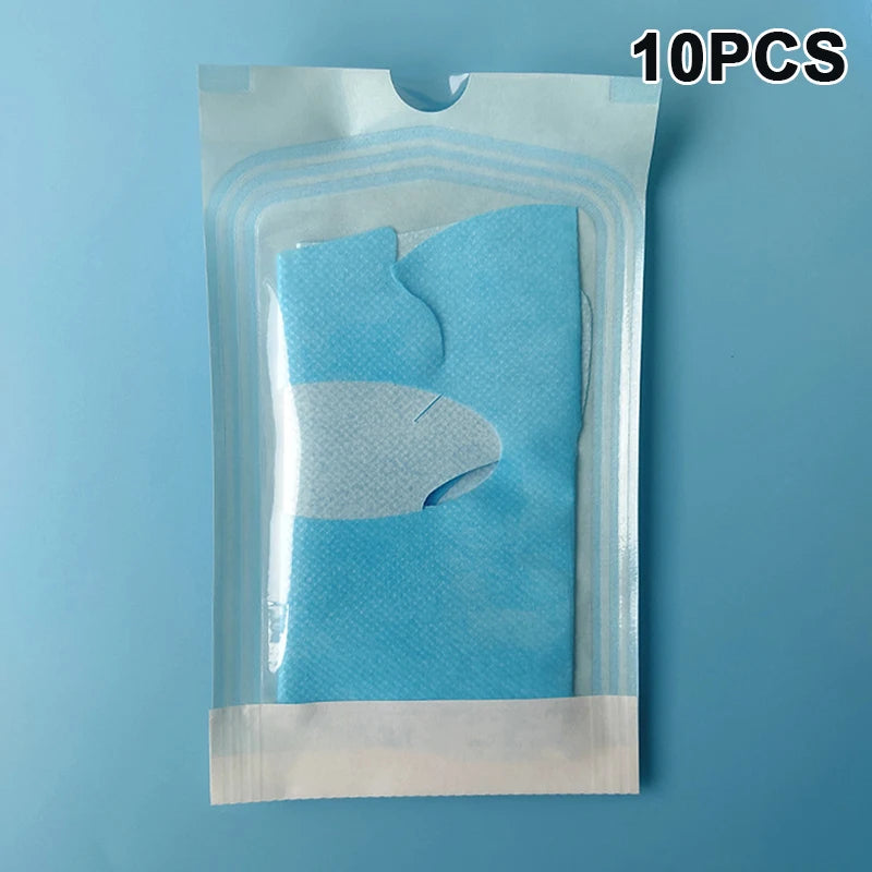 Collagen Film Paper Soluble Facial Mask Face Skin Cheek Sticker Forehead Patch Lines Patches Tightening Skin Care Anti-aging Peaceful Pleasures Health and Wellness 10Pcs