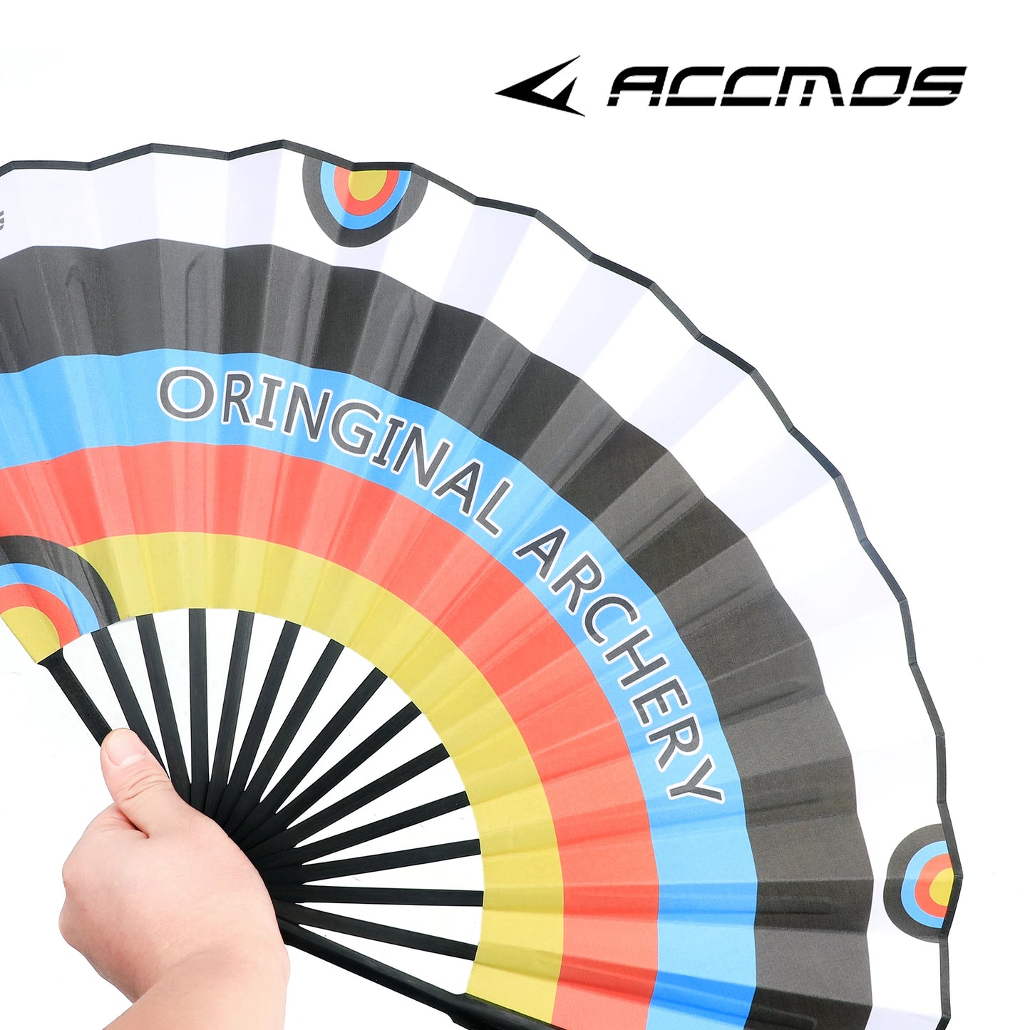 Archery Silk Fan Handheld Bow Arrow Shooting Hunting Equipment Prizes