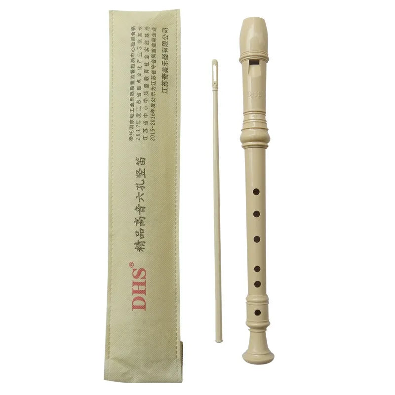 Professional Treble Flute 6 8-Hole Soprano Recorder ABS Clarinet