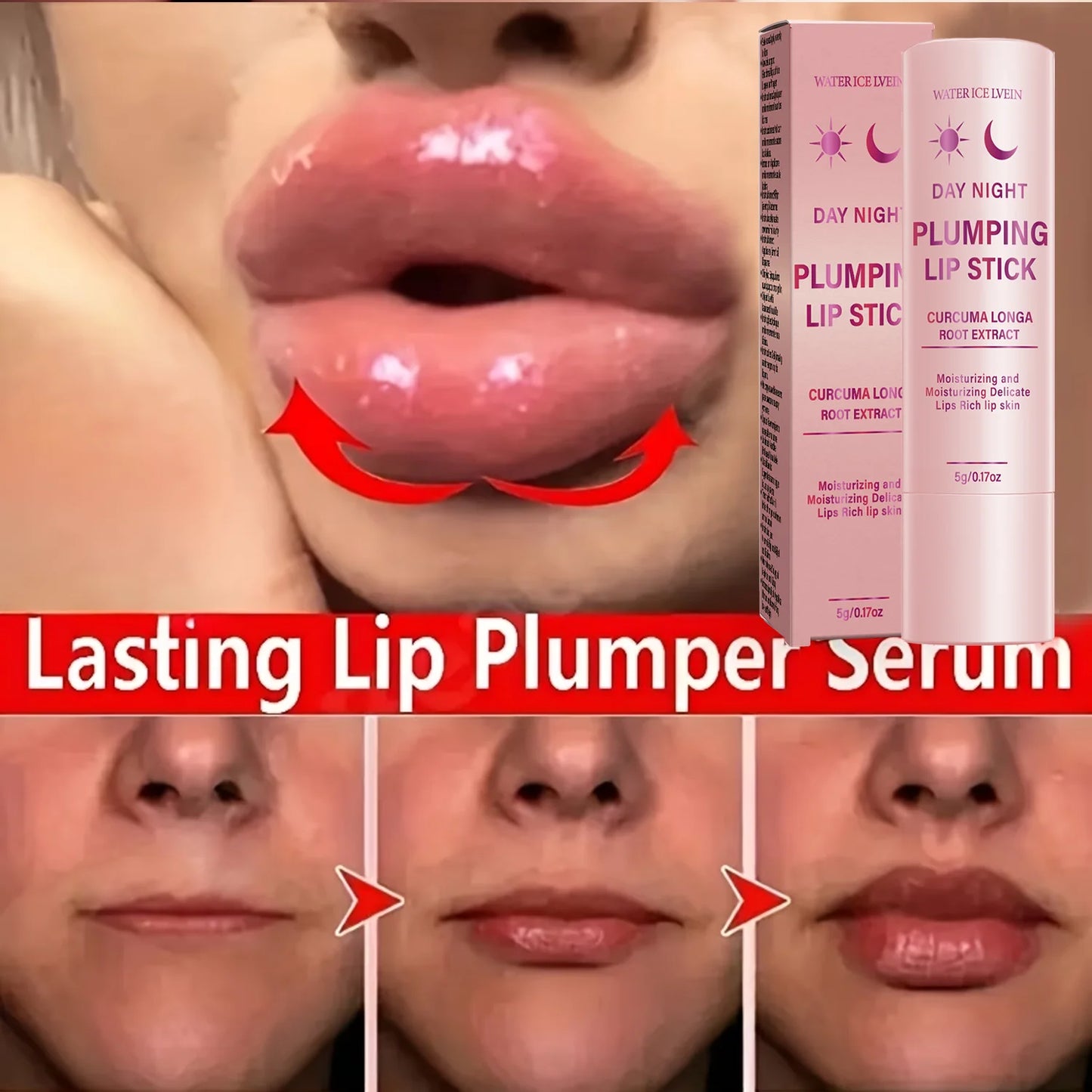 Day & Night Lip Cream – Curcuma & Aloe Vera Moisturizing Balm Moisturizing Lip Balm Peaceful Pleasures Health and Wellness