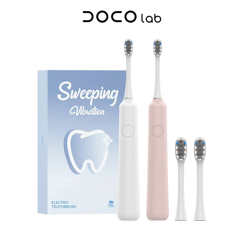 DOCO LAB Sonic Electric Toothbrush | IPX7, 3 Modes, USB-C