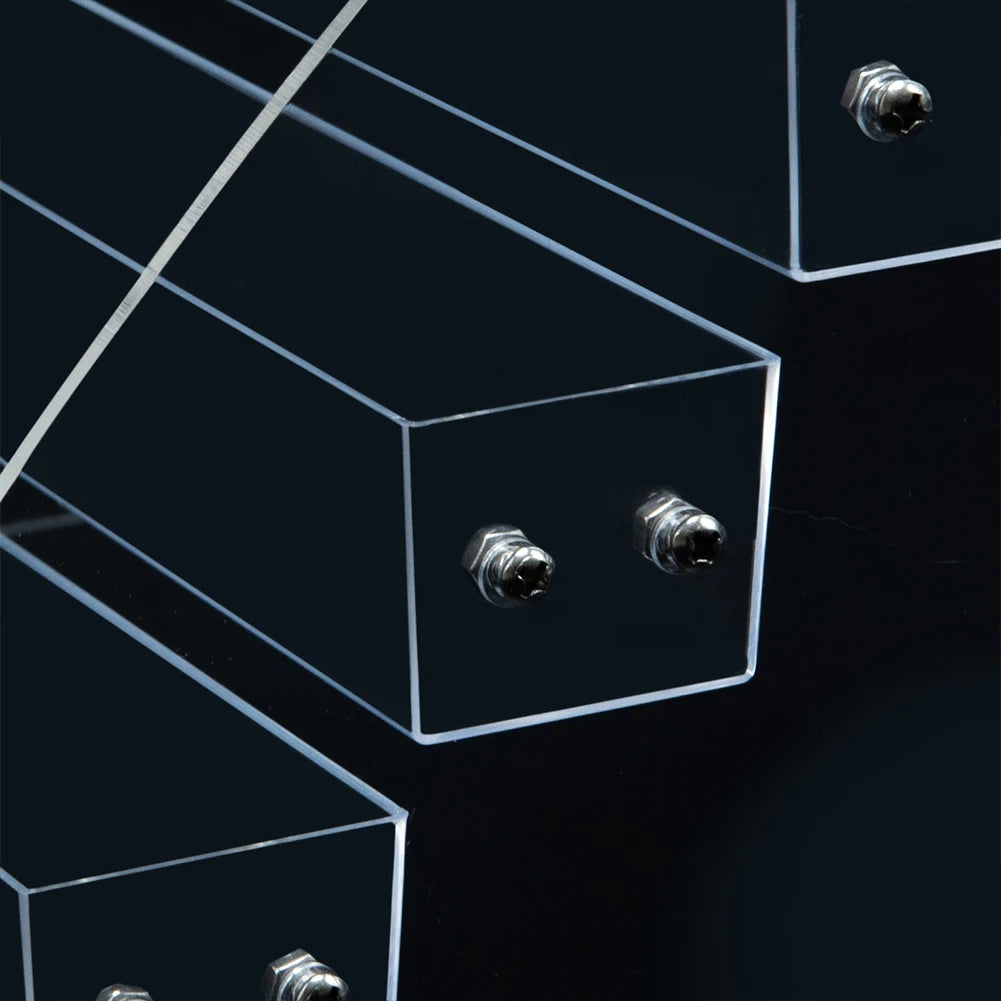 5-Tier Clear Acrylic Makeup & Cosmetic Organizer Box