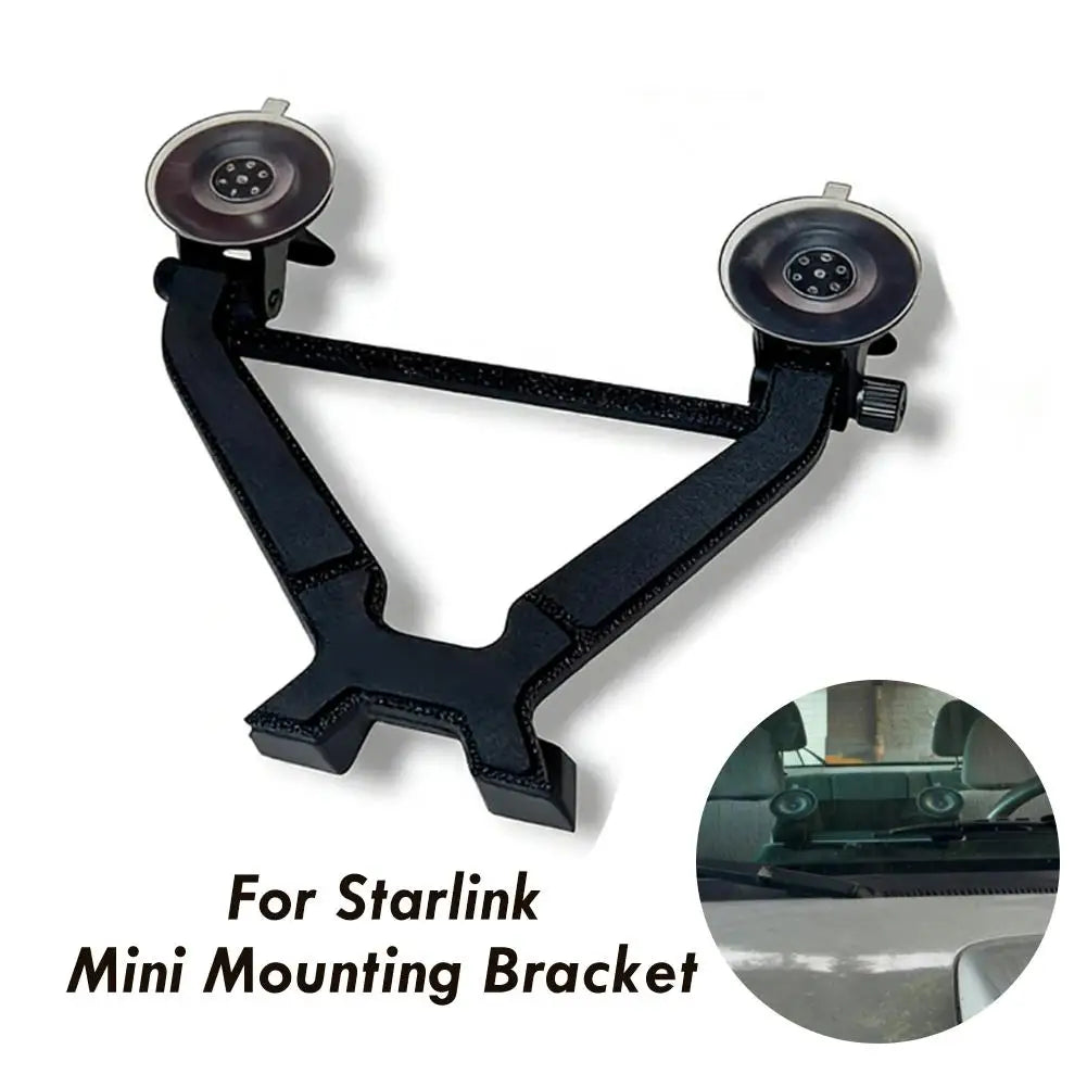 For Starlink Mini Suction Cup Mount Windshield Heavy Duty Suction Cup Bracket 360 Degree Adjustable Stable Secure Car RV Camping Peaceful Pleasures Health and Wellness