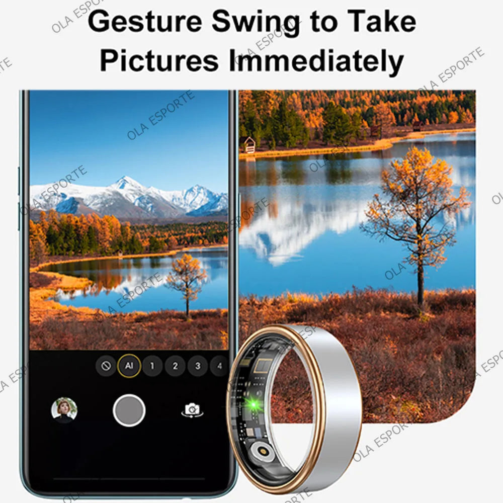 GPS Smart Ring 2025 | Sleep, Heart Rate & Fitness Tracker