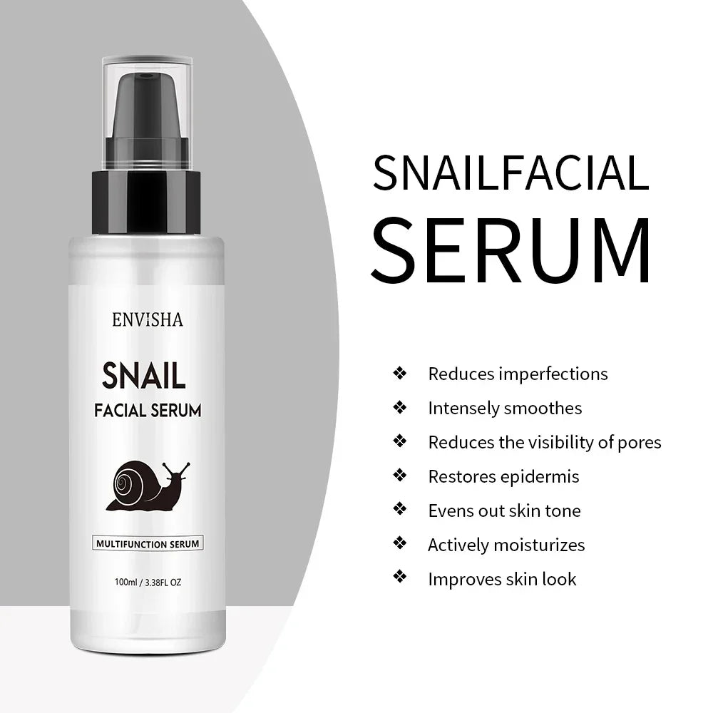 ENVISHA Snail Collagen Face Serum – Anti-Aging, Firming & Brightening Peaceful Pleasures Health and Wellness