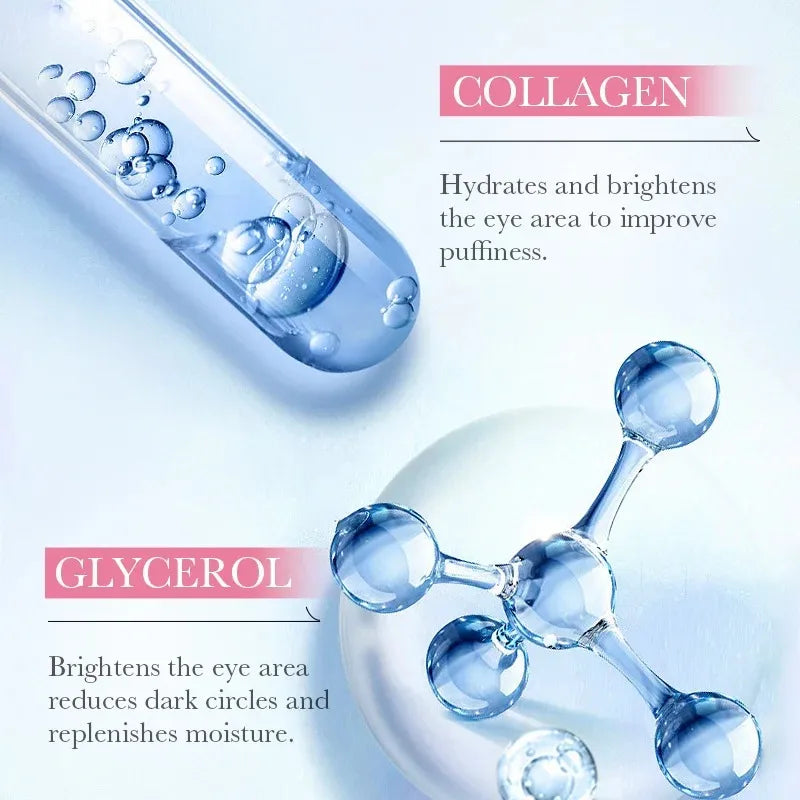60pcs SADOER Sakura Collagen Eye Mask Anti Dark Circles Eyes Bags Removal Moisturizing Firming Eye Patches Skin Care for Eyes Peaceful Pleasures Health and Wellness