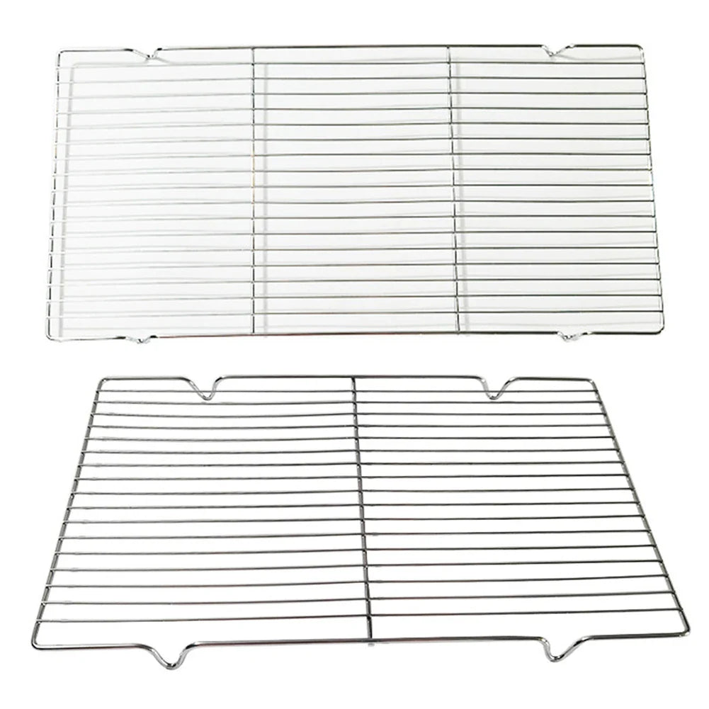 Stainless Steel BBQ Grill Mesh Net | Rectangle Grilling Grid