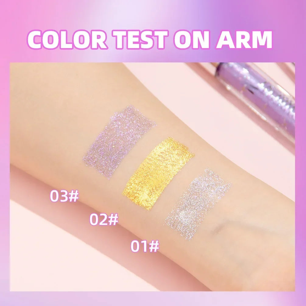 Diamond Glitter Mascara – Waterproof, Volumizing, Long-Lasting