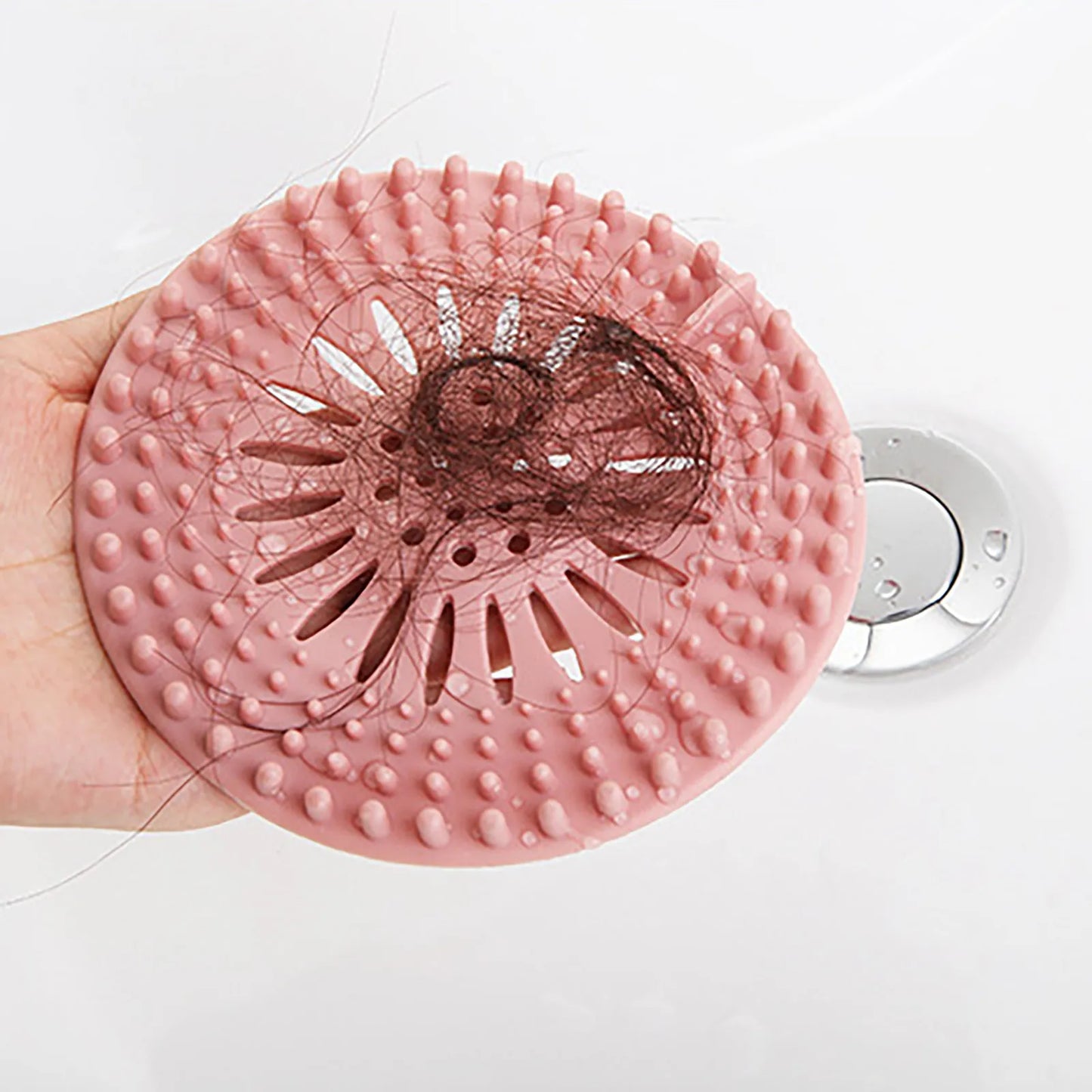 Hair Filter Sink Anti-blocking Strainer Bathtub Shower Floor Drain Stopper Silicone Kitchen Deodorant Plug Bathroom Accessories Peaceful Pleasures Health and Wellness