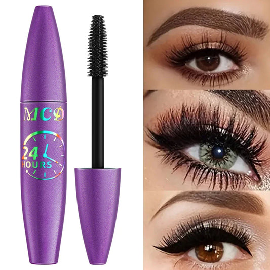 MCD 4D Effect Black Waterproof Mascara – Curl & Lengthen Waterproof Mascara Oasis Select 1pc