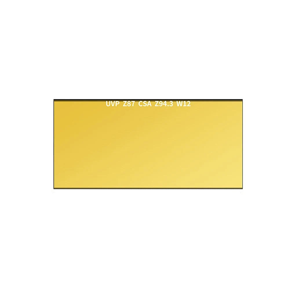 Welding Helmet Glass Lens Shade 9–13 | IR & UV Protection 2×4.25"