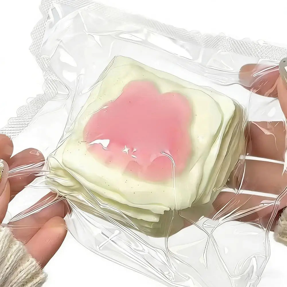 Cute Food Series Stress-relieving Toys Silicone Squeezing Slow