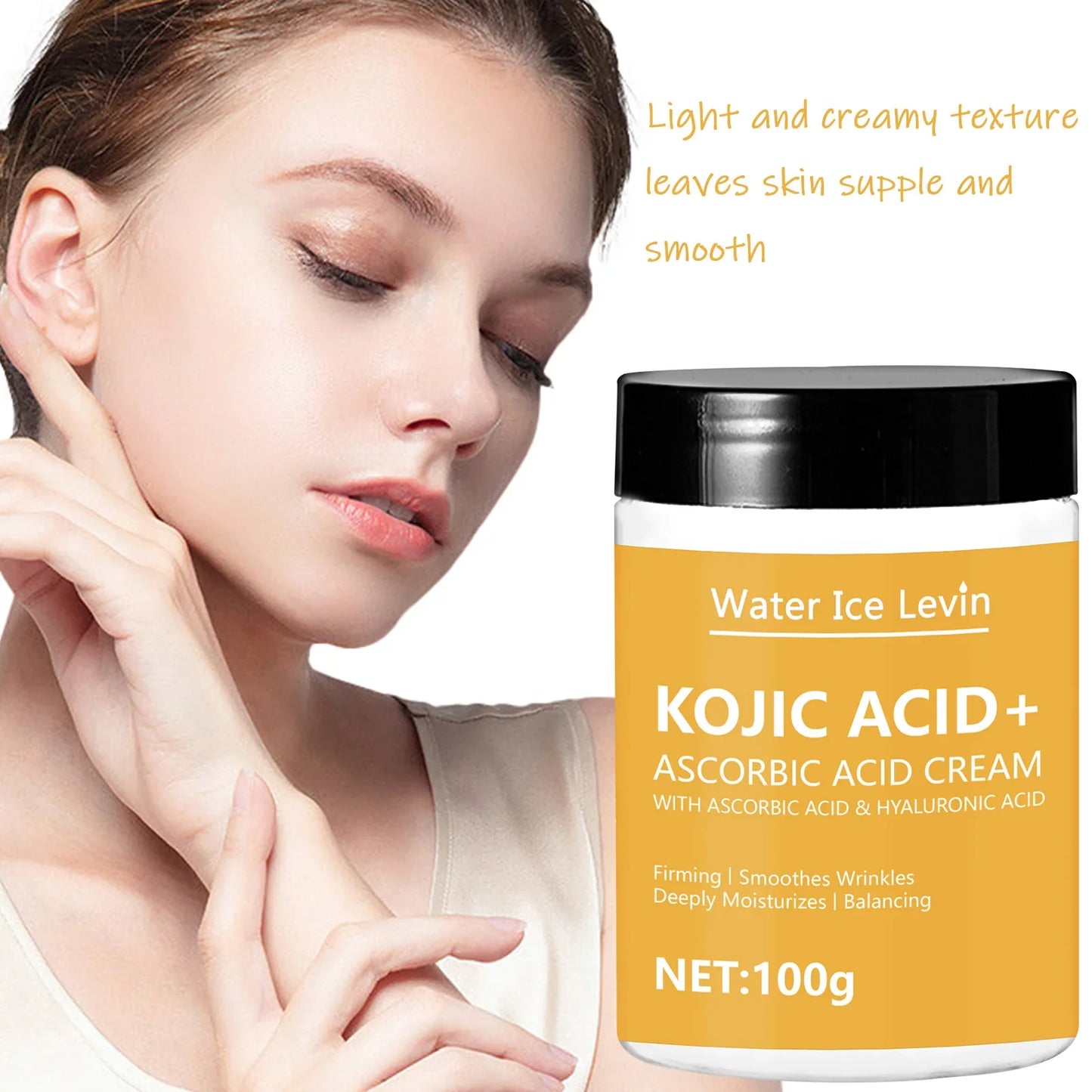 Kojic Acid & Collagen Brightening Face Cream – 100g